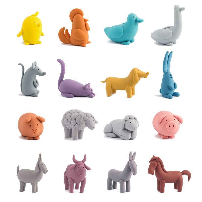 Clay Animals