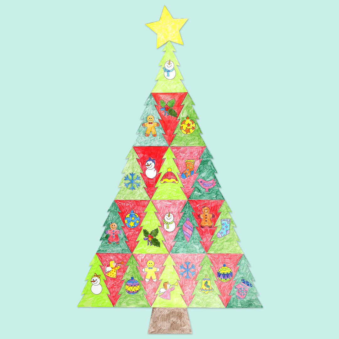 Create a Festive Masterpiece: Giant DIY Christmas Tree Puzzle Fun