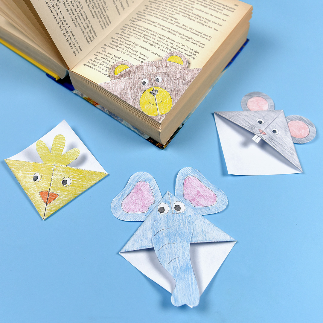 Origami Bookmarks - Animals