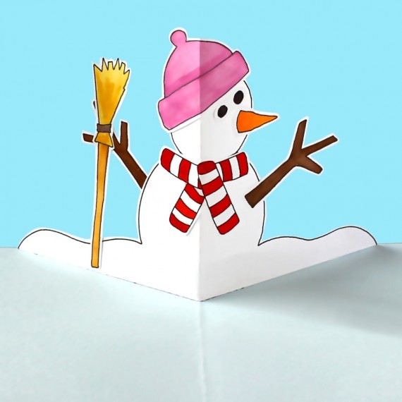 Create Your Own Winter Wonderland: Pop-Up Card Crafting!