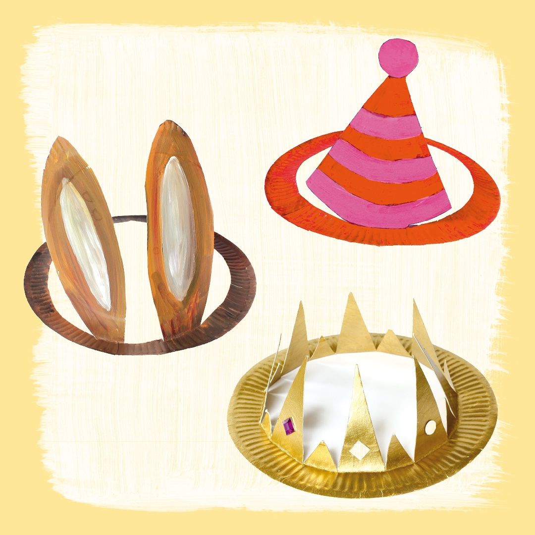 Paper Plate Hats - Fantasy and Fairy Tales