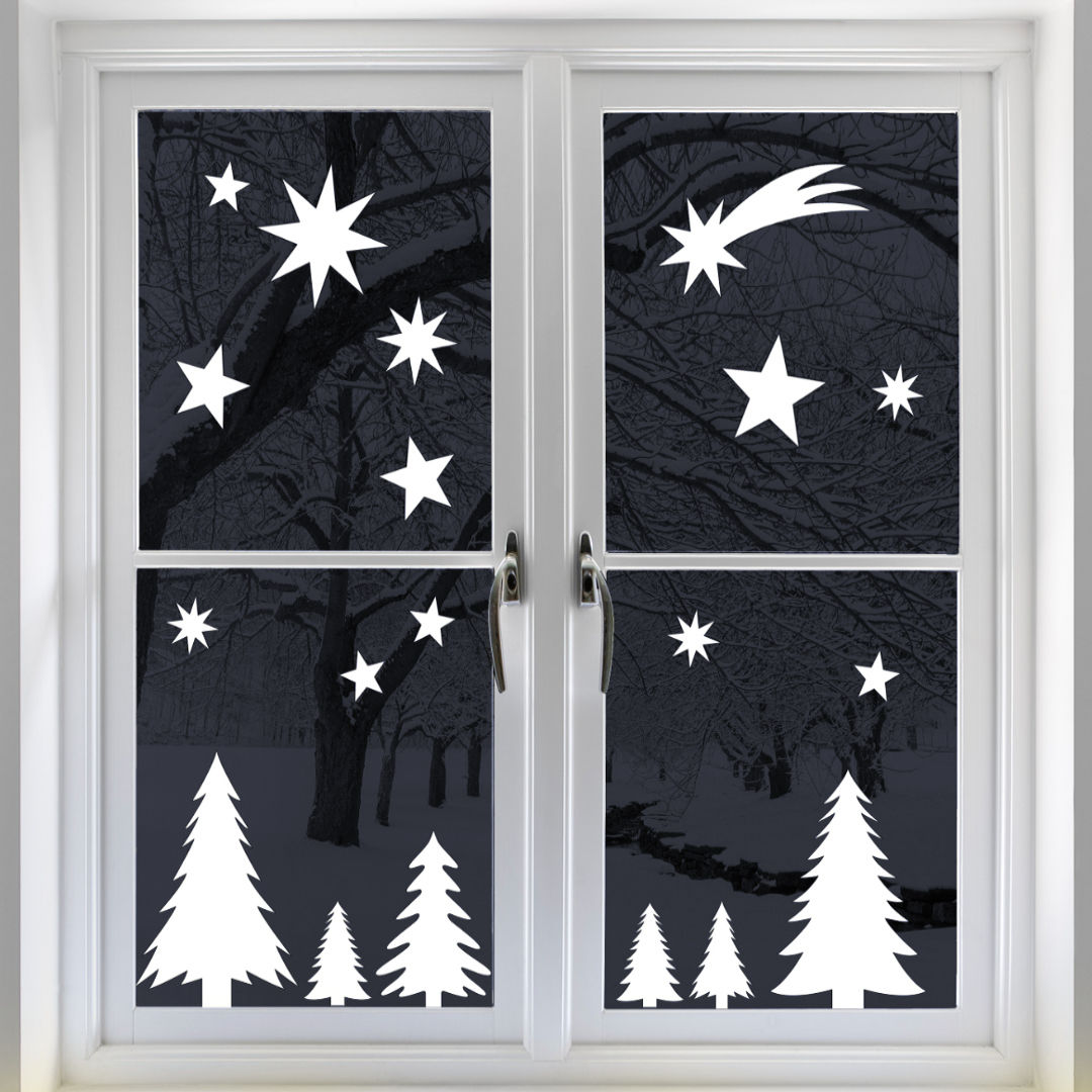 Window Decorations - Christmas