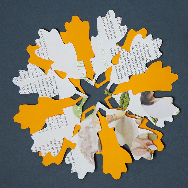 Circular Paper Chains - Leaves