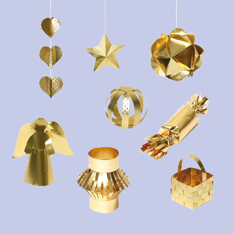 Golden Christmas Decorations