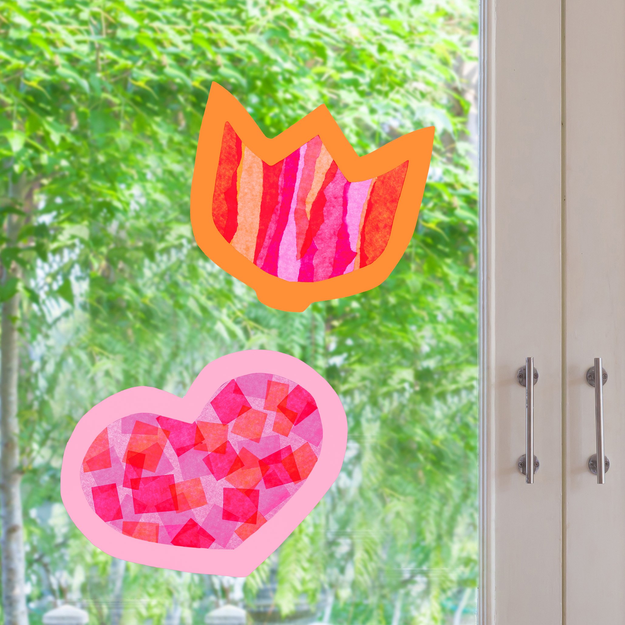 How to Make Delightful Spring Sun Catchers