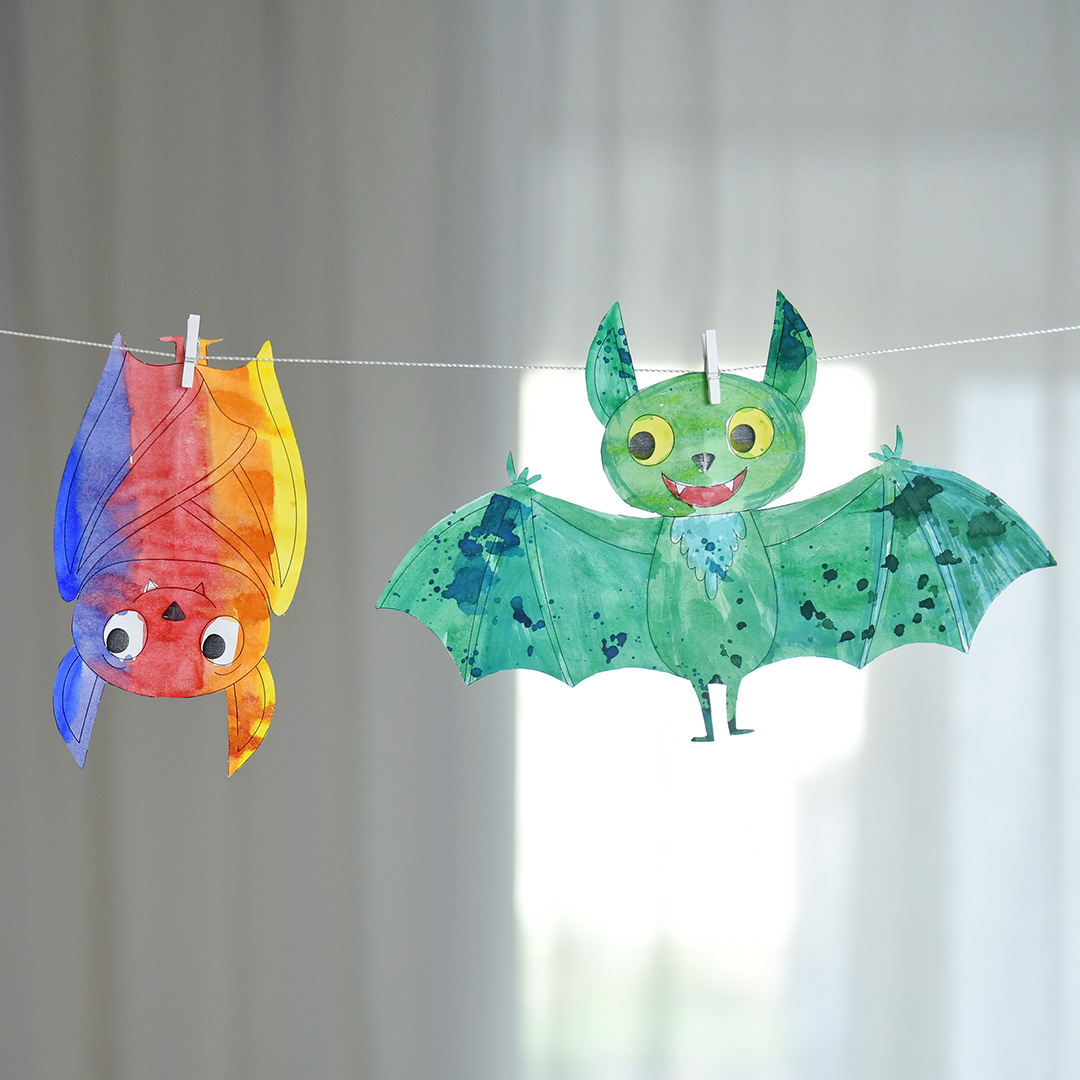 Spooky Bat Garland