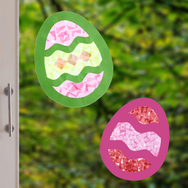 How to make a Sun Catcher - Easter