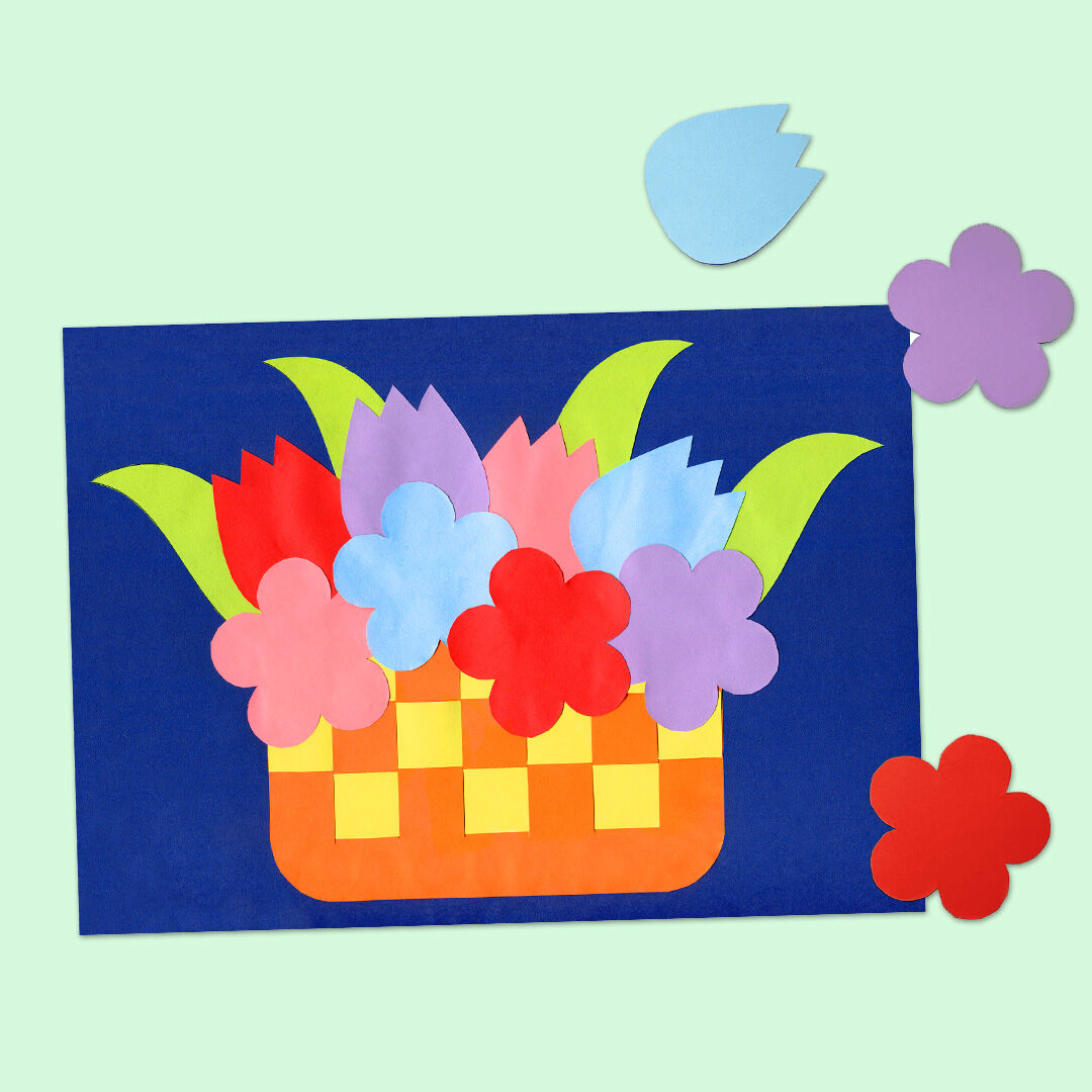 Woven Flower-Basket