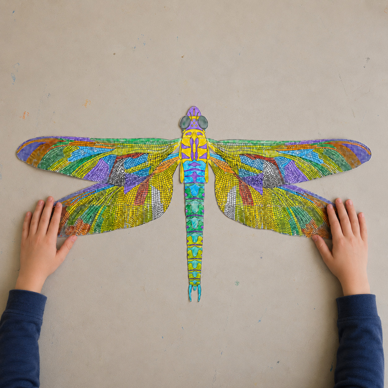 Meganeura - The Giant Dragonfly