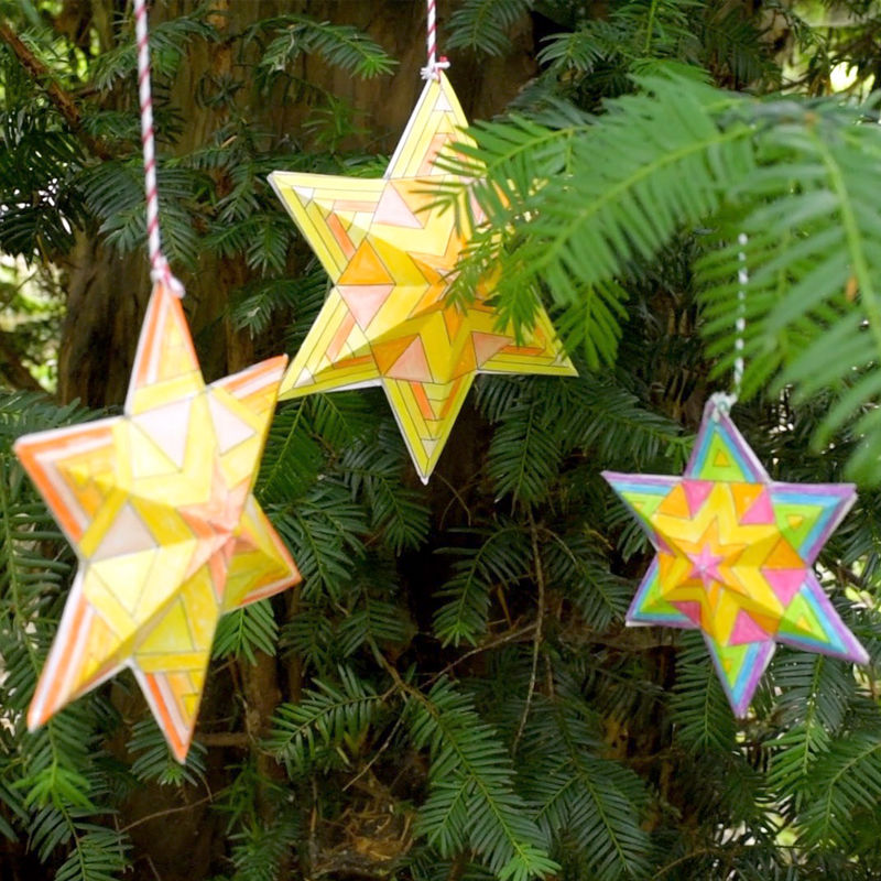 Shine Bright: Crafting 3D Stars for a Dazzling Christmas Display